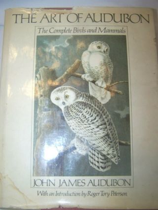 The Art Of Audubon Complete Birds And Mammals Book 1979 Hardback