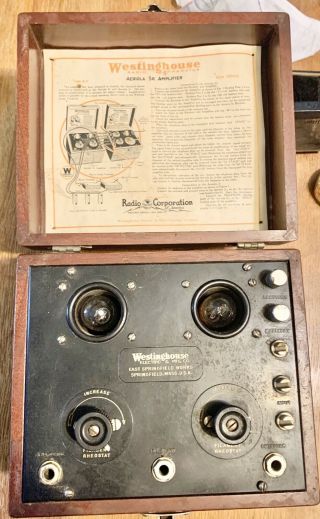 Vintage Westinghouse Aeriola Sr.  Amplifier Radio