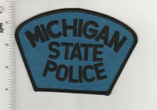 Us Police Patch Michigan State Police 2