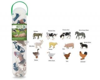 Breyer By Collecta Box Of Mini Farm Animals 12 Different Mini Farm Animals