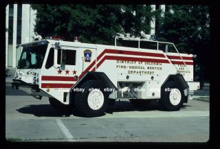 Washington Dc Foam 1 1992 Amertek 4x4 Pumper Fire Apparatus Slide