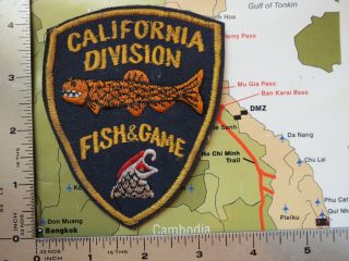 Patch,  Wildlife Fish And Game California,  Being