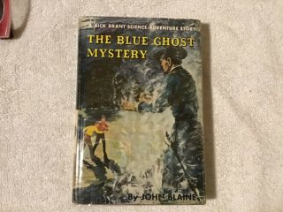 The Blue Ghost Mystery 15 John Blaine A Rick Brant Science - Adventure Hc Dj 1st
