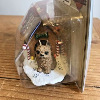 Brussels Griffon Christmas Ornament Gingerbread Red Dog House Ornament