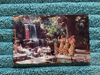 Disneyland Rare Tahitian Terrace Vintage Post Card