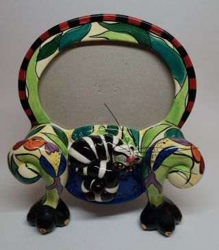 Swak Lynda Corneille 3d Clancey The Cheshire Cat On A Chair,  Picture Frame 2004