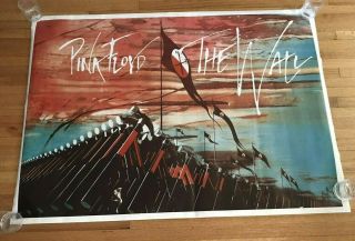 Subway Vintage Large Pink Floyd The Wall Poster 40 " X 56 " (2)