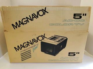 Vintage Magnavox Perfect View Portable 5 