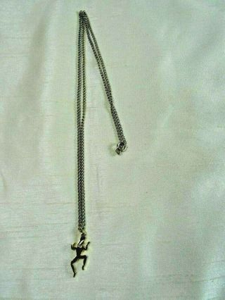 Vintage Girl Scouts Brownies Elf Charm Necklace 2
