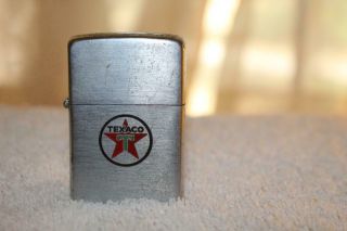 Vintage Zippo Lighter Texaco 1959 Pat 2517191 Rare