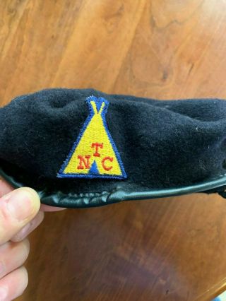 1970’s Royal Ranger Vintage Beret With Ntc Patch “flash”