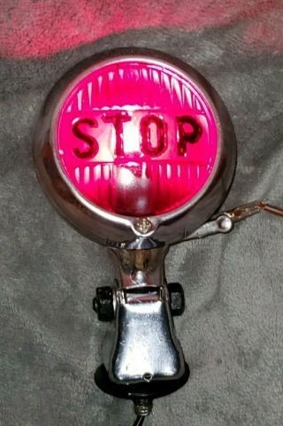 Vintage Ntd Accessory Stop Light Lamp Car Truck Motorcycle Gm Ford Shape