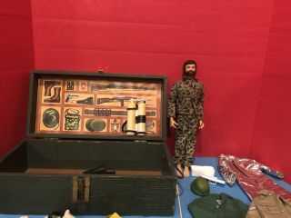 Vintage 1960s 12 Inch Gi Joe Action Figure With Clothes