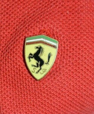 Vintage Omea V.  Albani Milano Scuderia Ferrari Logo Enamel Lapel Badge