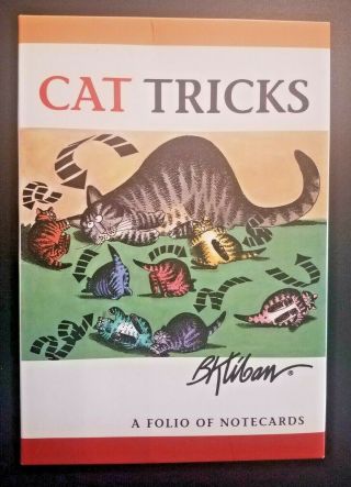 Vintage Kliban Cat Notecards Cat Tricks