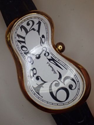 Vintage Salvador Dali Melting Time Exaequo Softwatch Needs - Battery 34n912
