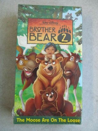Disney " Brother Bear 2 " 2006 Disney Movie Club Exclusive Vhs Factory Mib