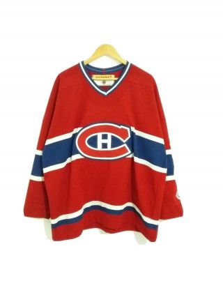 Vintage Nhl Montreal Canadiens Koho Official Licensed Jersey Size Xl With.