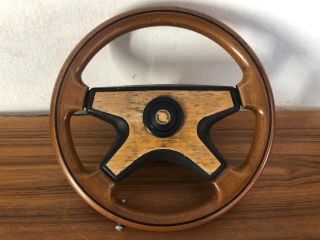 Vintage Toyota Motors Momo Steering Wheel - 1980s
