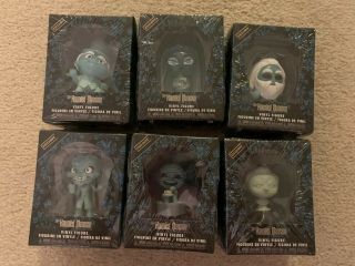 Funko Pop Minis Set Of 6 Haunted Mansion Hot Topic Exclusive 50th Anniversary