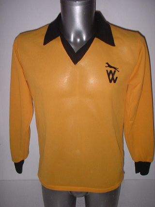 Wolverhampton Wanderers 1970s 40 " Adult M/l Shirt Jersey Football Vintage Wolves