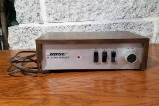 Vintage Bose 901 Series 1 Or 2 Series I Or Ii Active Equalizer