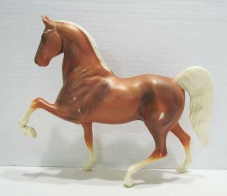 Hartland Copper Five - Gaiter Vintage 9 " Horse Figure Hard Plastic Western