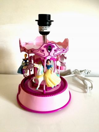 Disney Princess Carousel Lamp Musical - Sleeping Beauty,  Snow White,  Cinderella