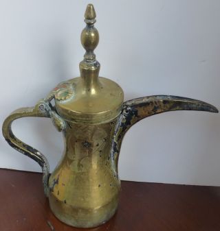 Antique Very Old And Well Islamic Dallah Coffee Pot