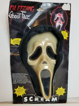 Vintage Bleeding Ghostface Scream Movie Halloween 