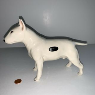 White English Bull Terrier Dog Coppercraft Made In England.