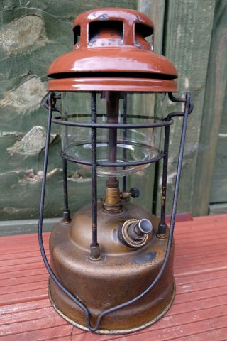 Old Vintage Tilley X246 Pork Pie Paraffin Lantern Kerosene Lamp.  Primus Radius