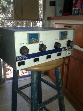 Vintage Palomar 350Z Linear tube Amplifier,  for CB radio.  Lights wont come on. 3