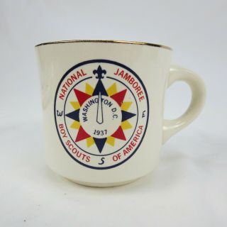 National Jamboree Boy Scouts Of America 1937 Washington D.  C.  Ceramic Mug
