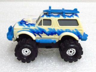 1980 ' s SCHAPER VINTAGE STOMPER FORD BRONCO 4X4 w/SURF BOARD PERFECTLY 3
