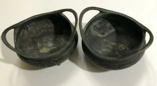 Very Fine Antique Chinese Bronze Censer/Incense Burners - Qing Xuande Mark 3