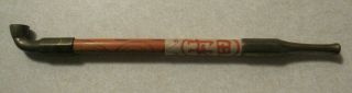 Antique Japanese Kiseru Smoking Pipe,  6 - 7/16 " Long