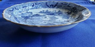 Antique Early 19th Century Chinese Export Blue and White Bowl 3