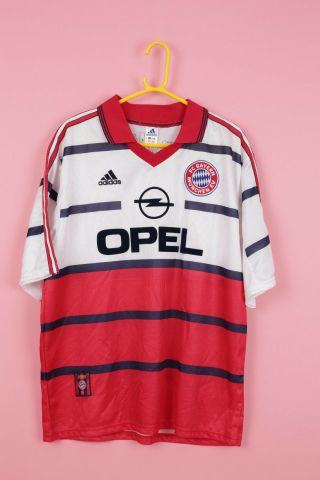 Vintage Adidas Bayern Munich Munchen Football Shirt Trikot Babbel 1998 - 2000 Xl