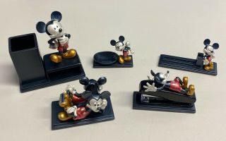 Walt Disney Mickey 5 Piece Office Desk Set