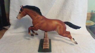 Breyer Vintage Bay Jumping Horse