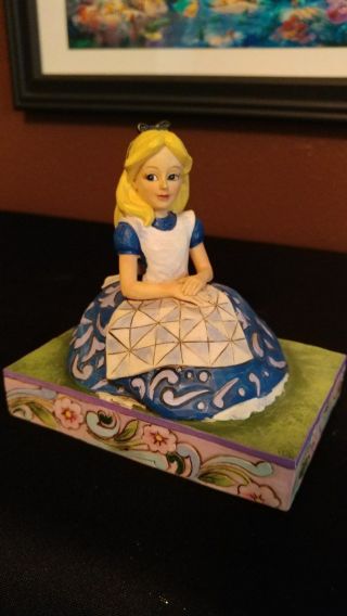 Disney Traditions Jim Shore Alice From Alice In Wonderland