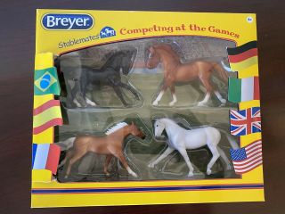 Breyer Competing At The Games Stablemate Set Nib 5388 2016