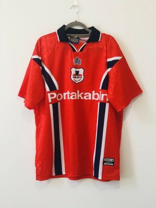 Vintage York City 1997 - 1998 Home Football Shirt Admiral Size Xl