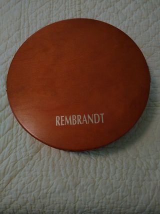 Vintage Rembrandt Soft Pastels For Artists Talens Wooden Box /holland