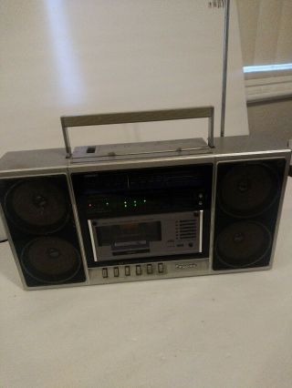 Vintage Panasonic Ambience Rx - F35 Boombox Ghetto Blaster Great Read All