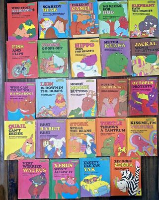 Vintage 1977 - 78 Sweet Pickles Set Of 24 Books A - Z - 1st Editions