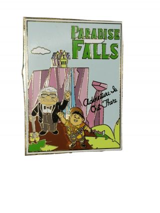 Disney Studio Store Hollywood Dssh Le 300 Paradise Falls Up Pin Carl Russell