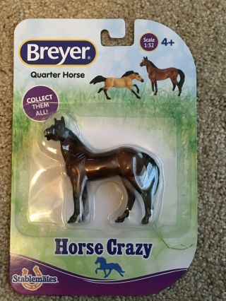 Breyer 97244 Walmart Sr - Horse Crazy - Quarter Horse - Metallic Bay - Nip