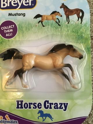 Breyer 97244 WalMart SR - Horse Crazy - Mustang - pale buckskin - NIP 2